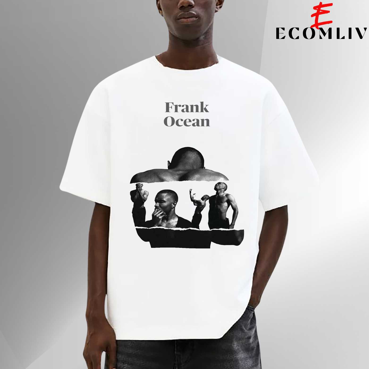 Frank Ocean Vibe Tee, Abstract Music Graphic Shirt
